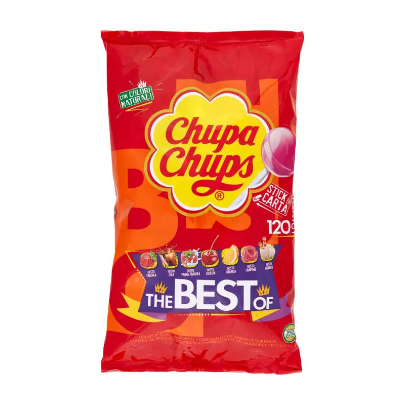 Chupa Chups The Best Of Confezione da 120 Pezzi