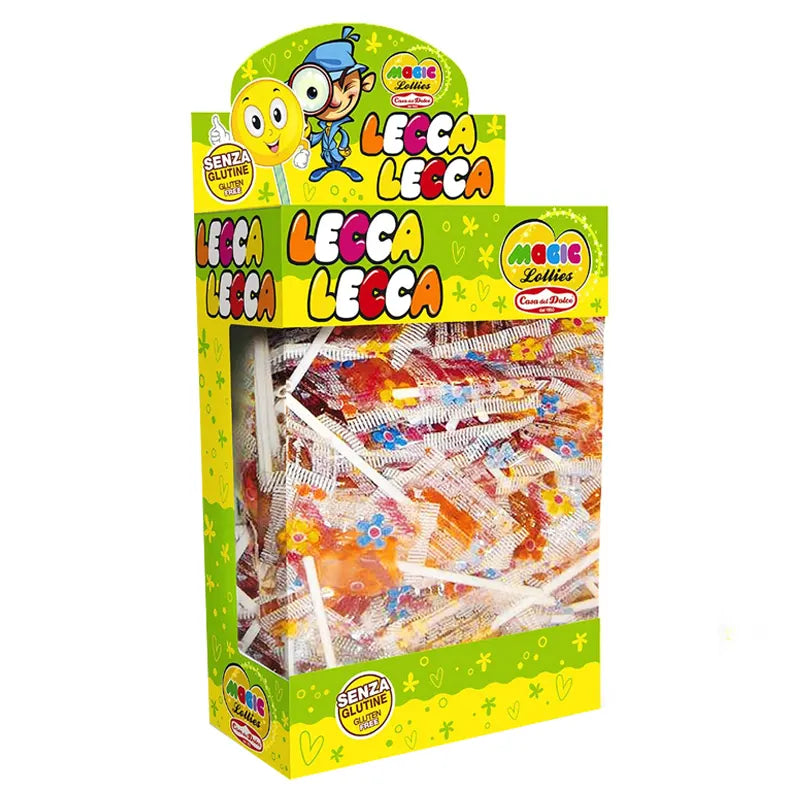 Casa del Dolce Lecca Lecca Magic Lolly Piatto Confezione da 200 Pezzi