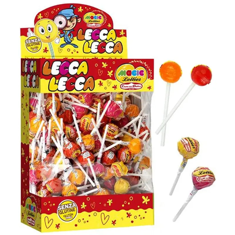 Casa del Dolce Lecca Lecca Magic Lolly Chupas Confezione da 200 Pezzi