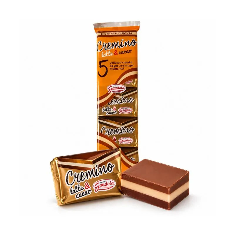 Gandola Cremino Bicolore Latte e Cacao T5