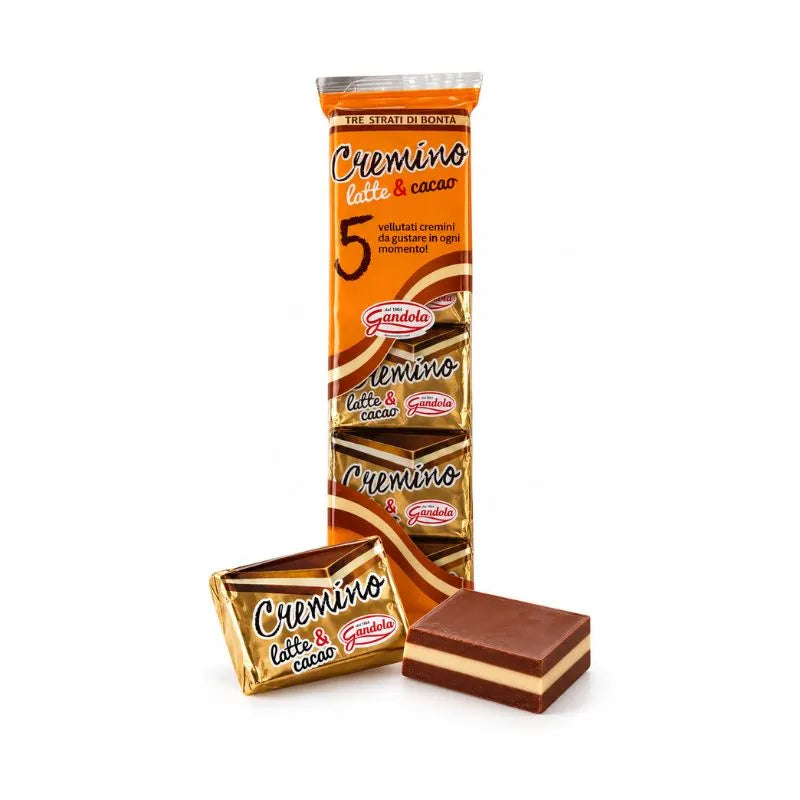 Gandola Cremino Bicolore Latte e Cacao T5