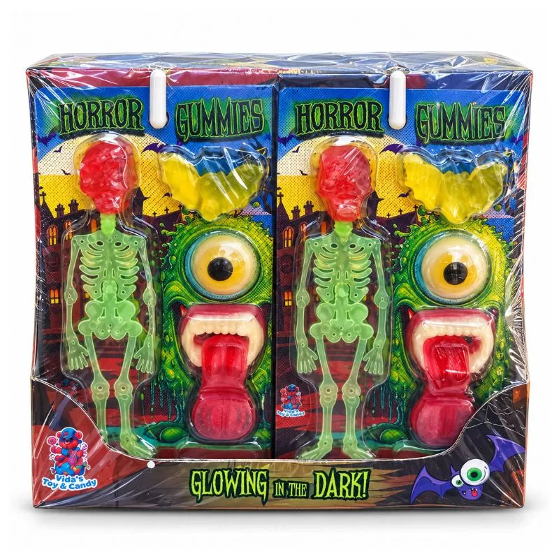 Horror Gummies Caramelle Gommose Halloween Confezione da 20 Pezzi
