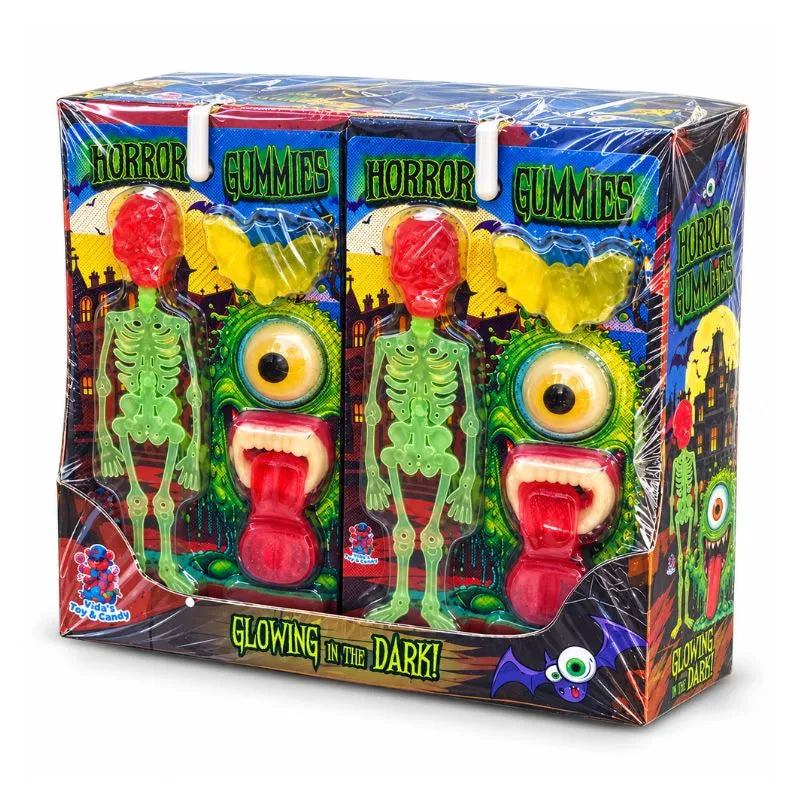 Horror Gummies Caramelle Gommose Halloween Confezione da 20 Pezzi