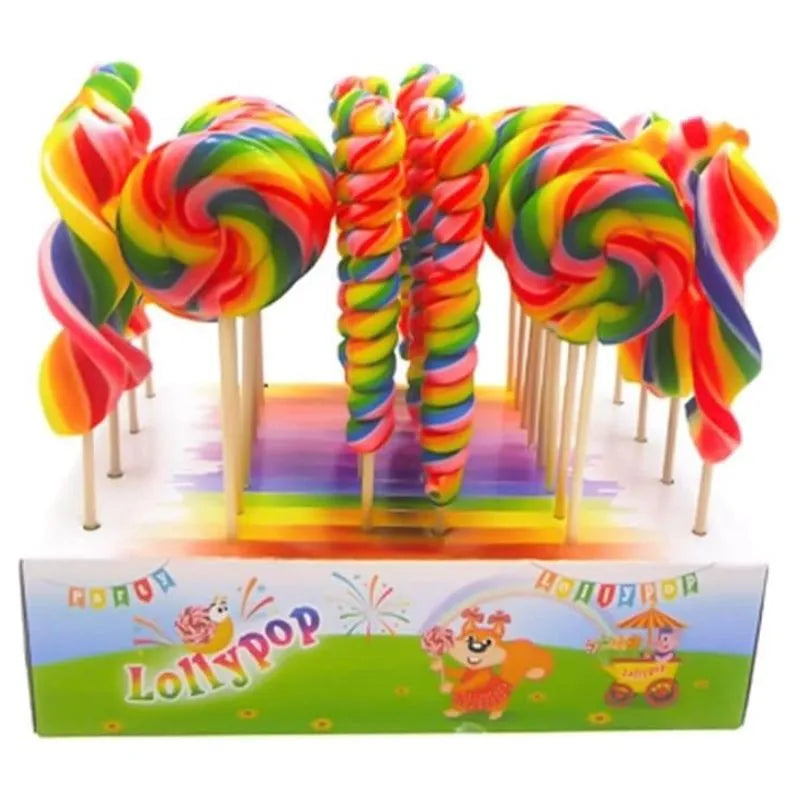 Lecca Lecca Tris Arcobaleno Confezione da 32 Pezzi