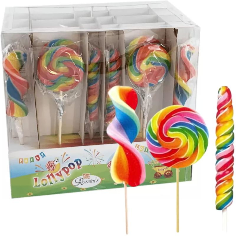 Lecca Lecca Tris Arcobaleno Confezione da 32 Pezzi