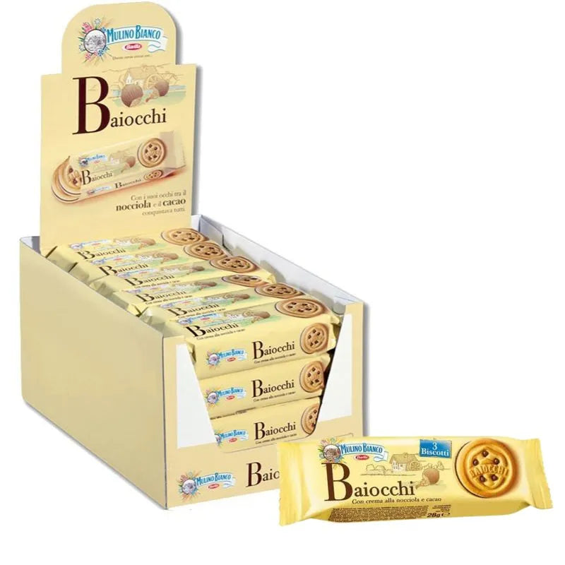 Mulino Bianco Baiocchi Gusto Nocciola T3 Confezione da 42 Pezzi