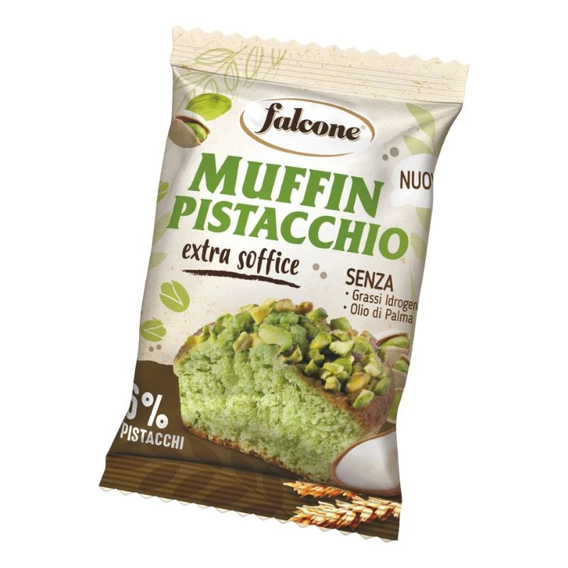 Falcone Muffin Gusto Pistacchio Confezione da 18 Pezzi