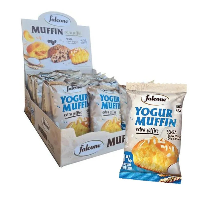 Falcone Muffin Gusto Yogurt Confezione da 18 Pezzi