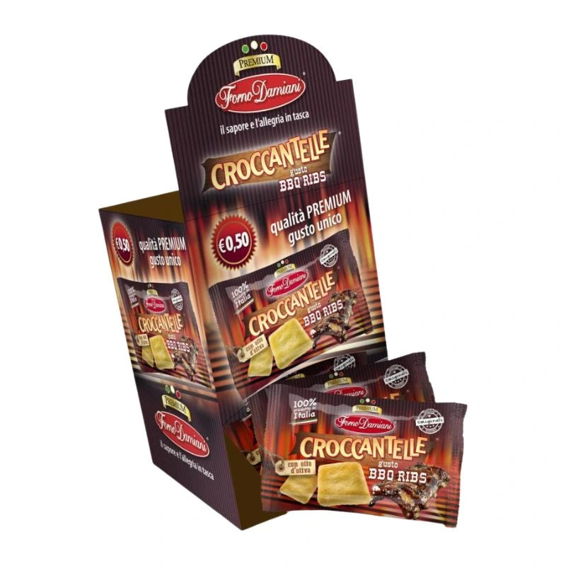 Forno Damiani Croccantelle Bbq Ribs Confezione da 25 Pezzi
