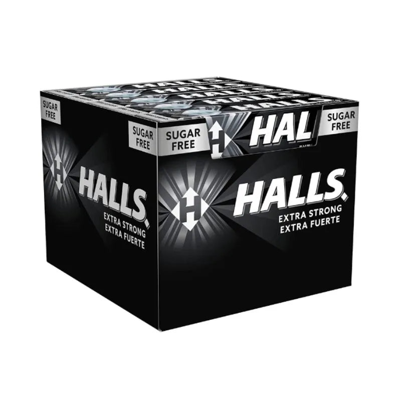 Halls Extra Forte Senza Zucchero Confezione da 20 Pezzi