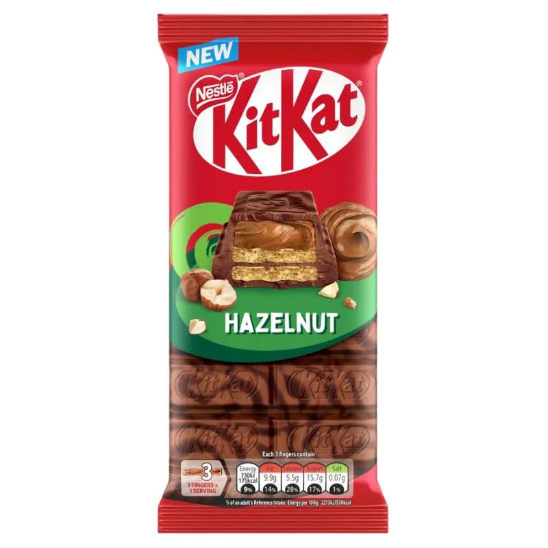 Nestle Kit Kat Tavoletta Hazelnut 99 Grammi