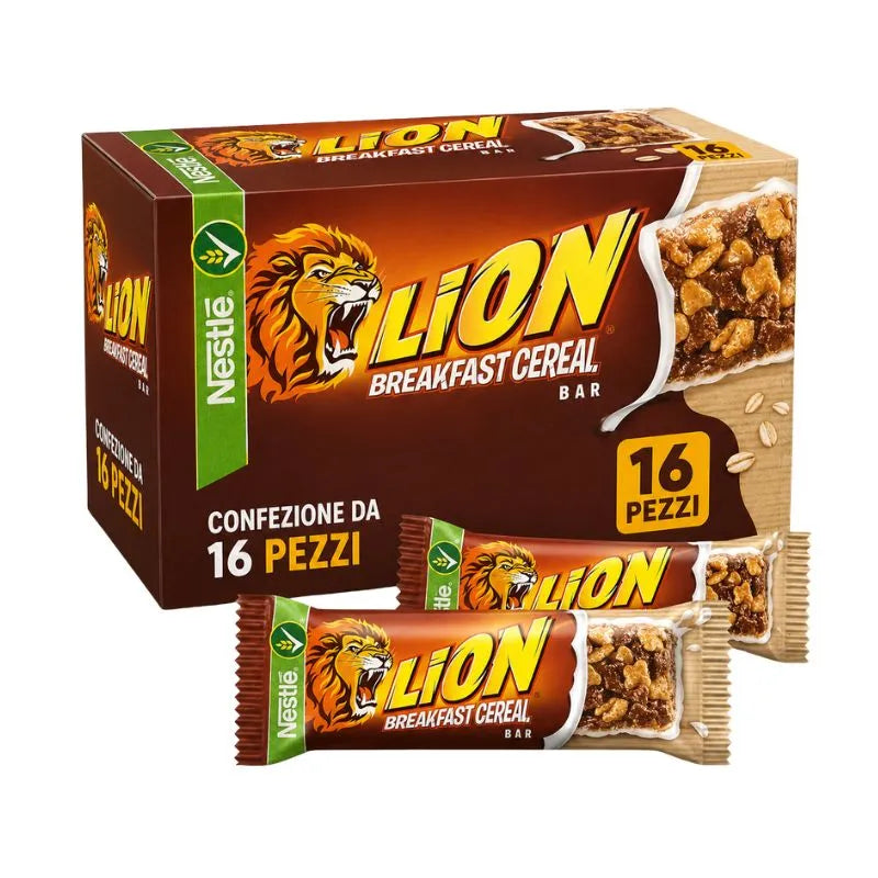 Lion Breakfast Cereal Bar Confezione da 16 Pezzi