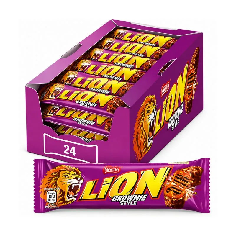 Lion Brownie Style Confezione da 24 Pezzi