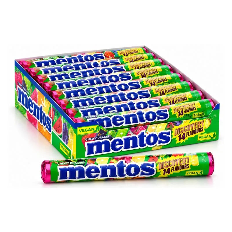 Mentos Discovery 14 Flavours Confezione da 20 Pezzi