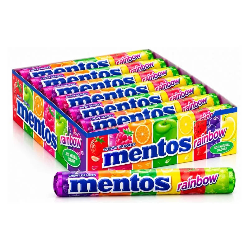 Mentos Rainbow Confezione da 20 Pezzi