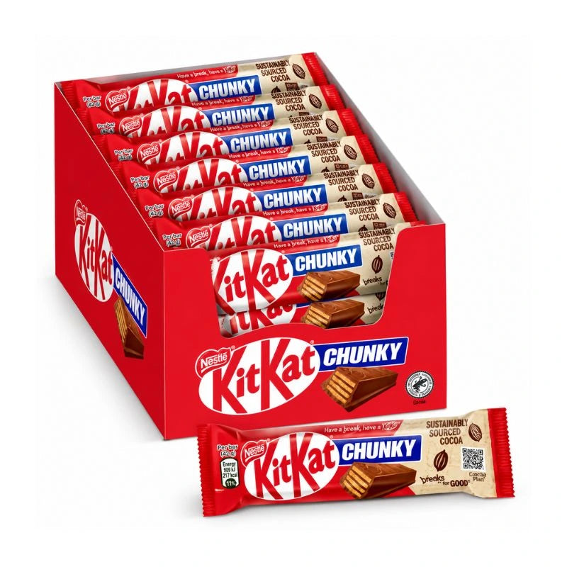 Nestle Kit Kat Chunky Confezione da 36 Pezzi