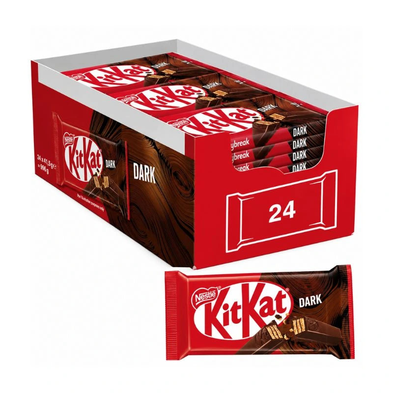 Nestle Kit Kat Dark Confezione da 24 Pezzi