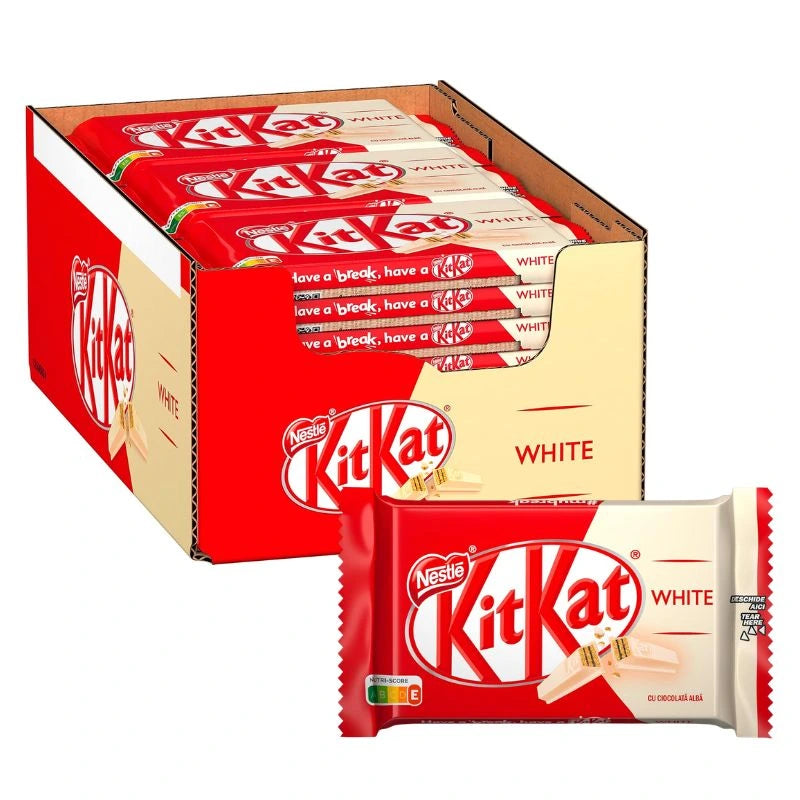 Nestle Kit Kat White Confezione da 24 Pezzi