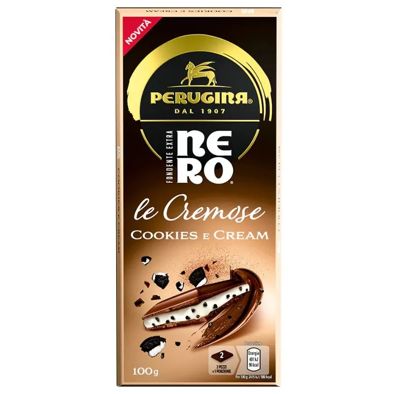 Perugina Nero Cookies e Cream Tavoletta 100 Grammi
