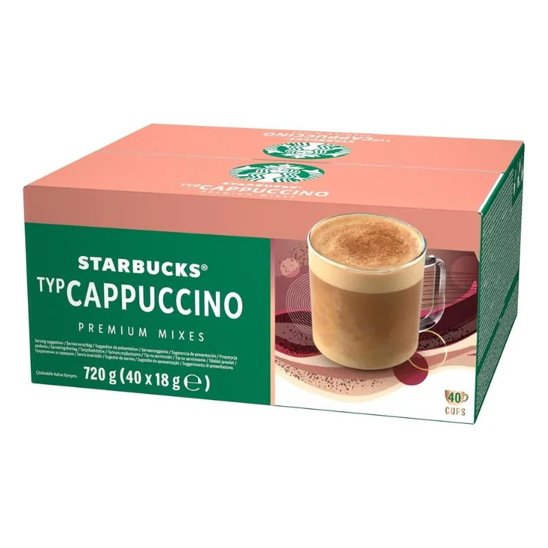 Starbucks Cappuccino Solubile Confezione da 40 Pezzi